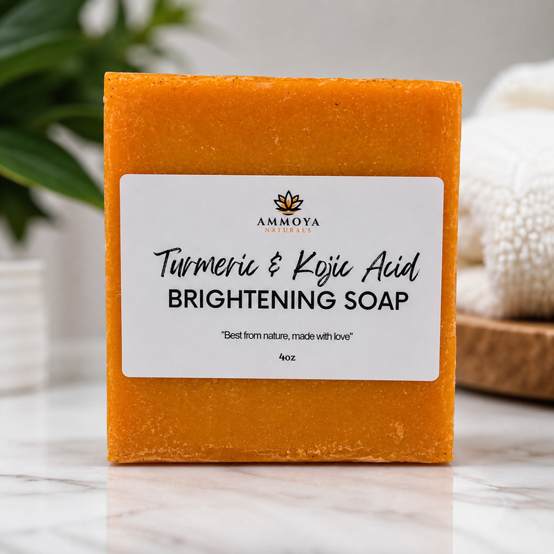 Turmeric and Kojic Acid Brightening Soap